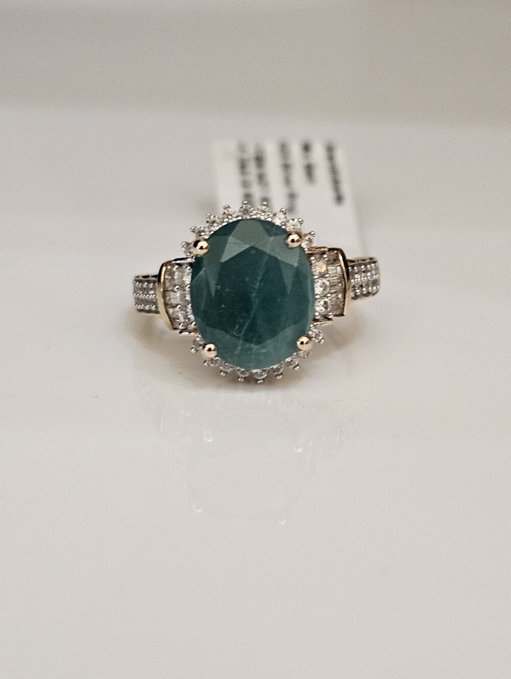Extremly Rare Natural Grandiderite & Ziron Vermeil Ring Size 8 New! - Picture 2 of 8